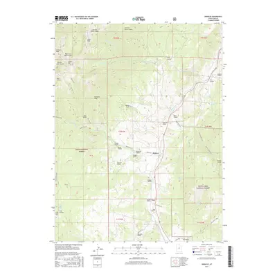 2017 Map of Birdseye, 2017 Print
