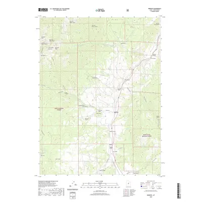 2020 Map of Birdseye, 2020 Print