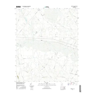 2017 Map of Birdsville, 2017 Print