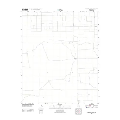 2012 Map of Birdwell Ranch, 2012 Print