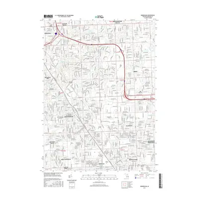 2017 Map of Birmingham, 2017 Print