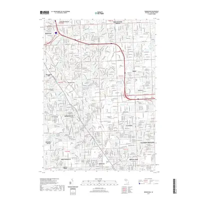 2019 Map of Birmingham, 2019 Print