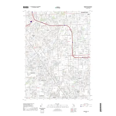 2023 Map of Birmingham, 2023 Print