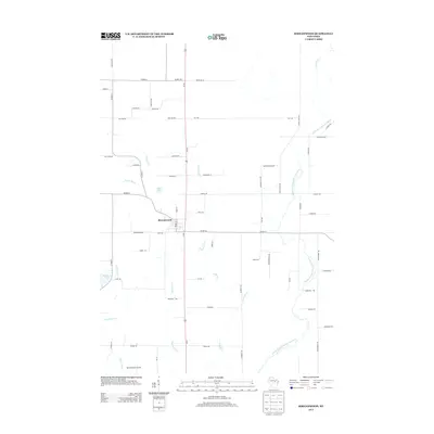 2013 Map of Birnamwood, 2013 Print