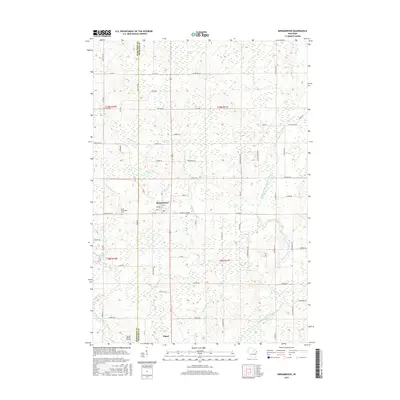2015 Map of Birnamwood, 2015 Print