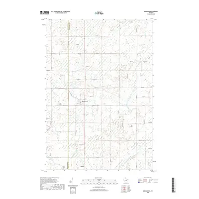 2018 Map of Birnamwood, 2018 Print