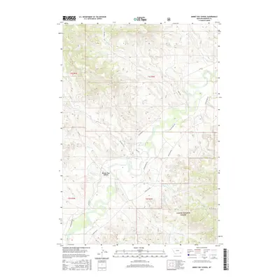 2017 Map of Birney Day School, 2017 Print