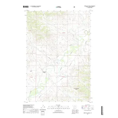 2020 Map of Birney Day School, 2020 Print