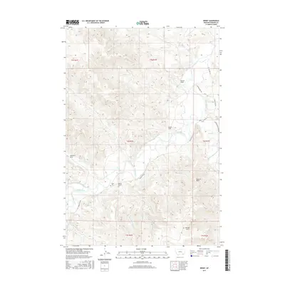 2017 Map of Birney, 2017 Print