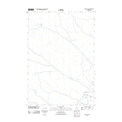 2011 Map of Birney SW, 2011 Print