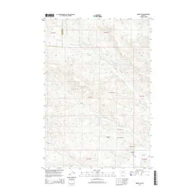 2014 Map of Birney SW, 2014 Print