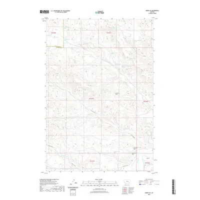 2020 Map of Birney SW, 2020 Print