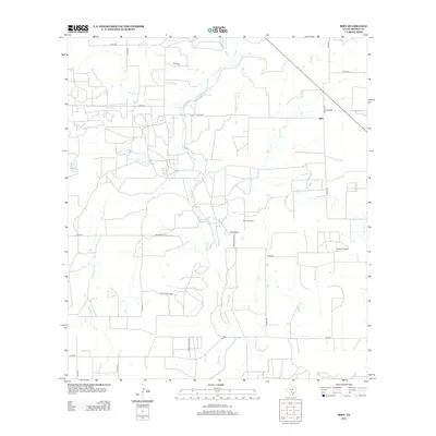 2012 Map of Biry, 2012 Print