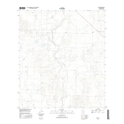 2016 Map of Biry, 2016 Print