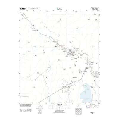 2011 Map of Bisbee, 2011 Print