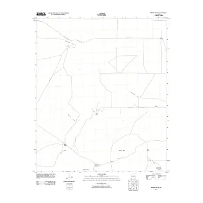 2010 Map of Bisbee Hills, 2010 Print
