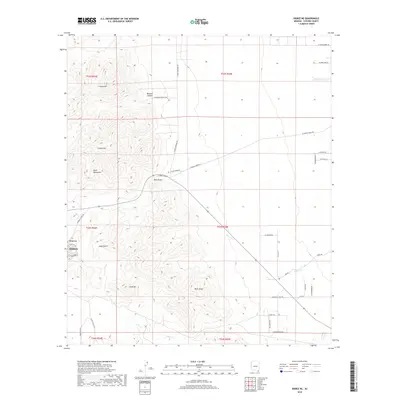 2018 Map of Bisbee NE, 2018 Print