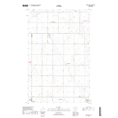 2017 Map of Bisbee North, 2017 Print