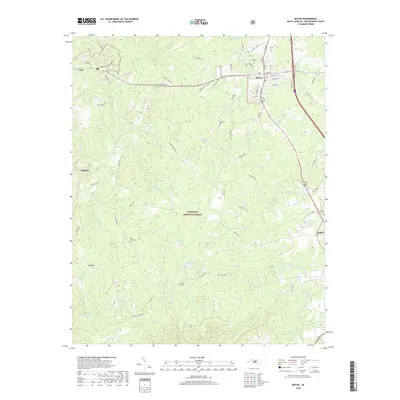 2019 Map of Biscoe, 2019 Print