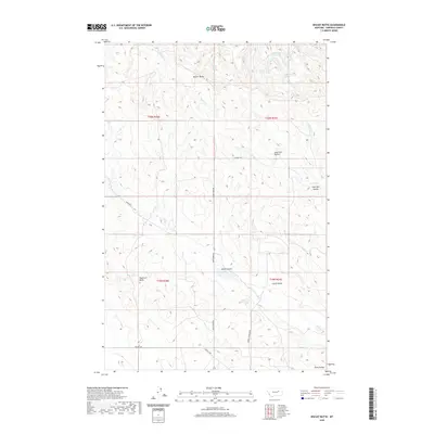 2020 Map of Biscuit Butte, 2020 Print