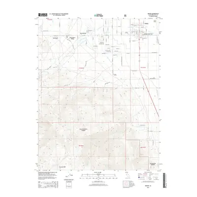 2015 Map of Bishop, 2015 Print