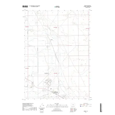 2017 Map of Bishop, 2017 Print