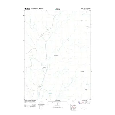 2011 Map of Bishop Peak, 2011 Print