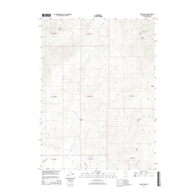 2015 Map of Bishop Peak, 2015 Print