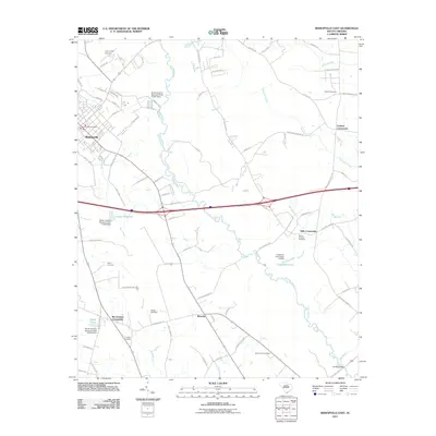 2011 Map of Bishopville East, 2011 Print