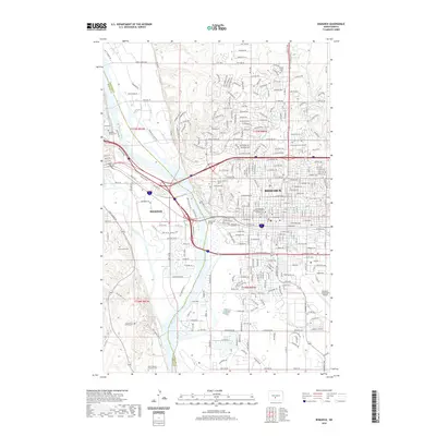 2020 Map of Bismarck, 2020 Print