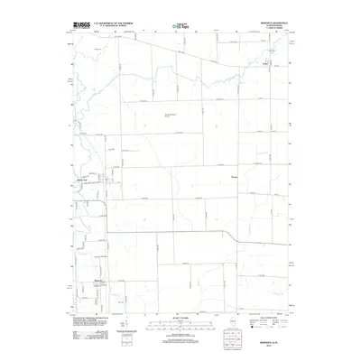 2012 Map of Bismarck, 2012 Print