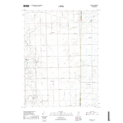 2018 Map of Bismarck, 2018 Print