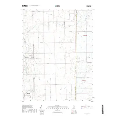 2021 Map of Bismarck, 2021 Print