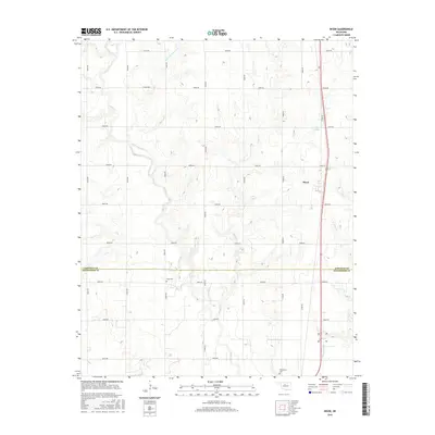 2016 Map of Bison, 2016 Print