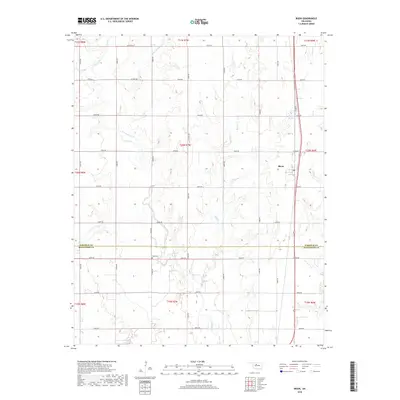 2018 Map of Bison, 2018 Print
