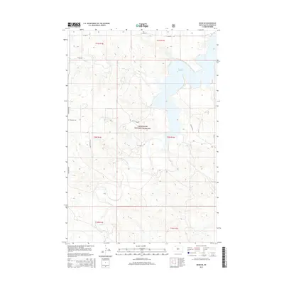 2015 Map of Bison NE, 2015 Print