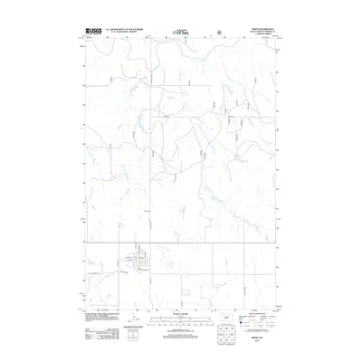 2012 Map of Bison, 2012 Print