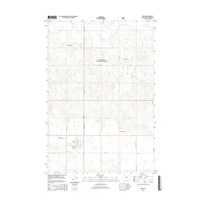 2015 Map of Bison, 2015 Print