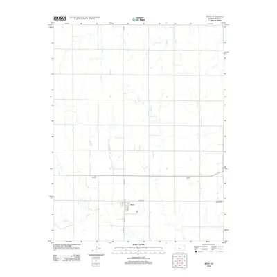 2012 Map of Bison, 2012 Print