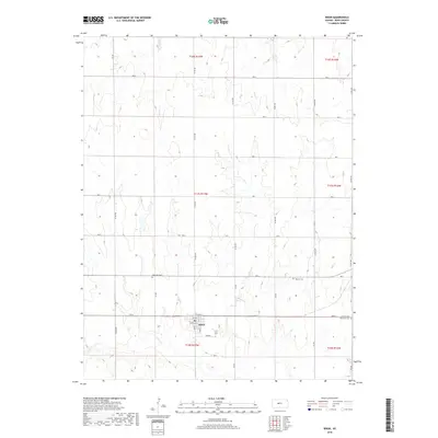 2018 Map of Bison, 2018 Print