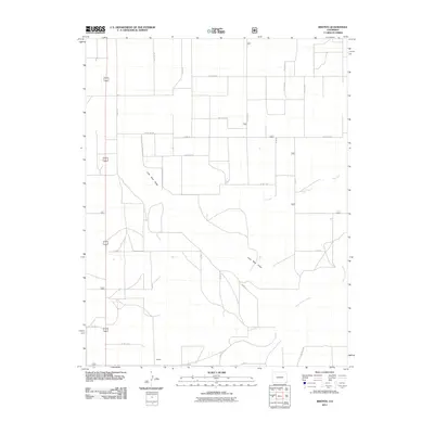 2011 Map of Bisonte, 2011 Print