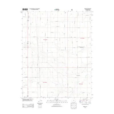 2013 Map of Bisonte, 2013 Print