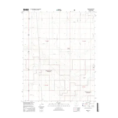 2016 Map of Bisonte, 2016 Print