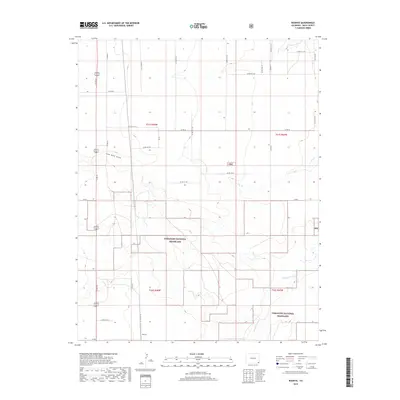 2019 Map of Bisonte, 2019 Print