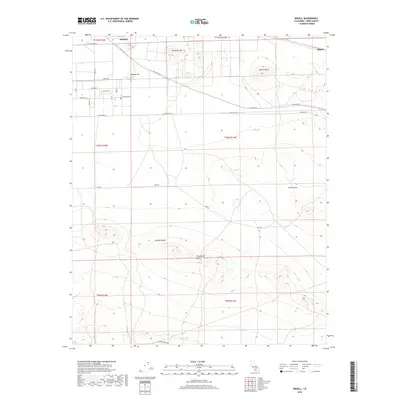 2018 Map of Bissell, 2018 Print