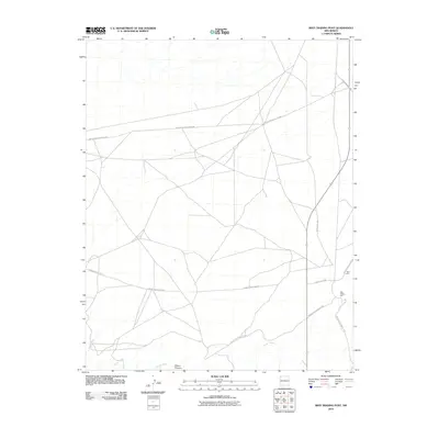2010 Map of Bisti Trading Post, 2010 Print