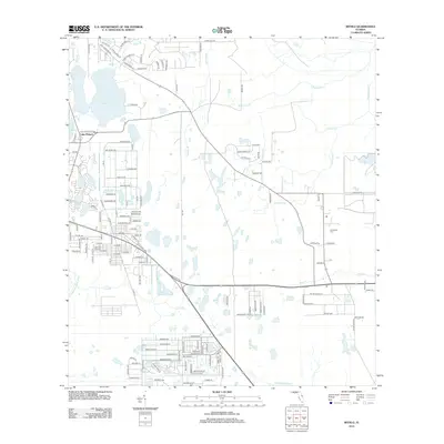 2012 Map of Bithlo, 2012 Print