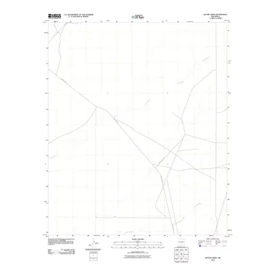 2010 Map of Bitter Creek, 2010 Print