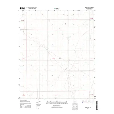 2013 Map of Bitter Creek, 2013 Print