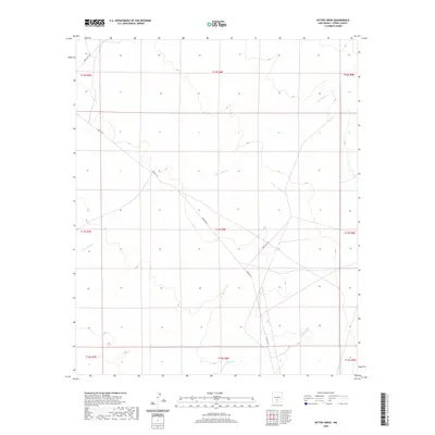 2020 Map of Bitter Creek, 2020 Print